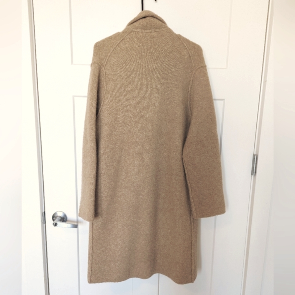 Vince Alpaca Wool cardigan coat - Picture 4 of 11